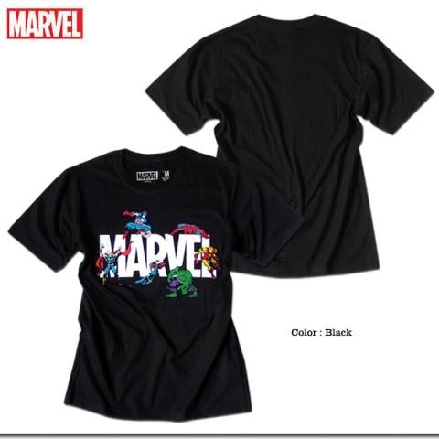 MARVEL スーパーヒーロー Tシャツ マーベル HEROES