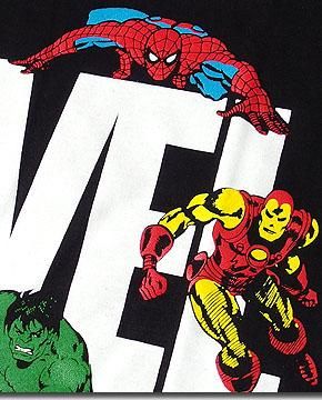 MARVEL スーパーヒーロー Tシャツ マーベル HEROES
