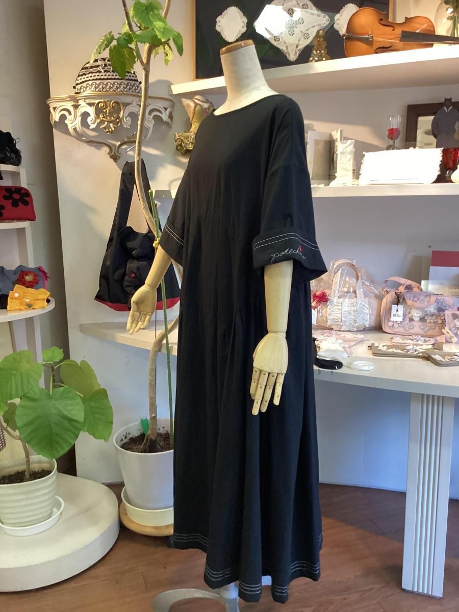 さえら:ポテチーノ ゆったり東焚きワンピース(52-p069) - さえら