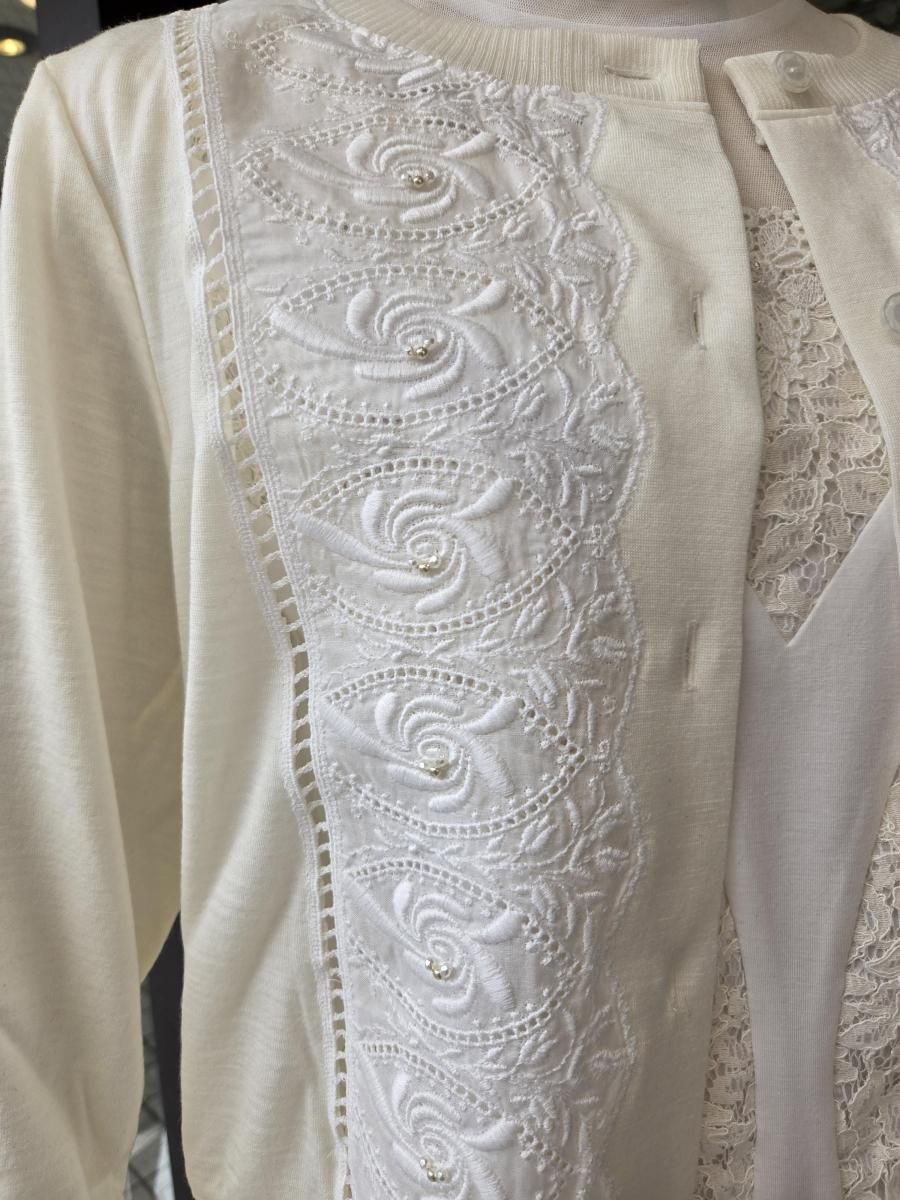 さえら：ヒスクローネ カーディガン2色（52-h122) - さえら