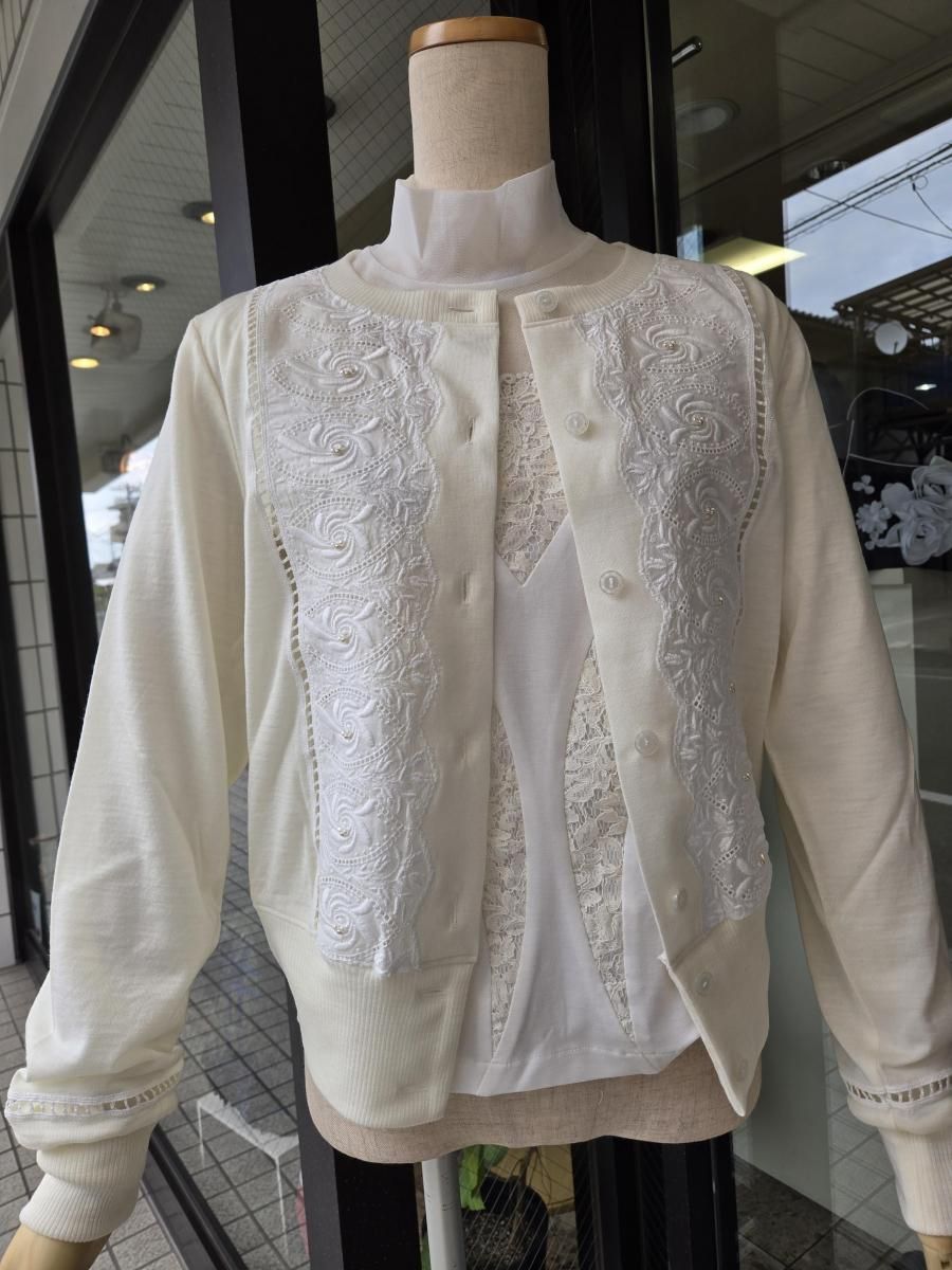 さえら：ヒスクローネ カーディガン2色（52-h122) - さえら