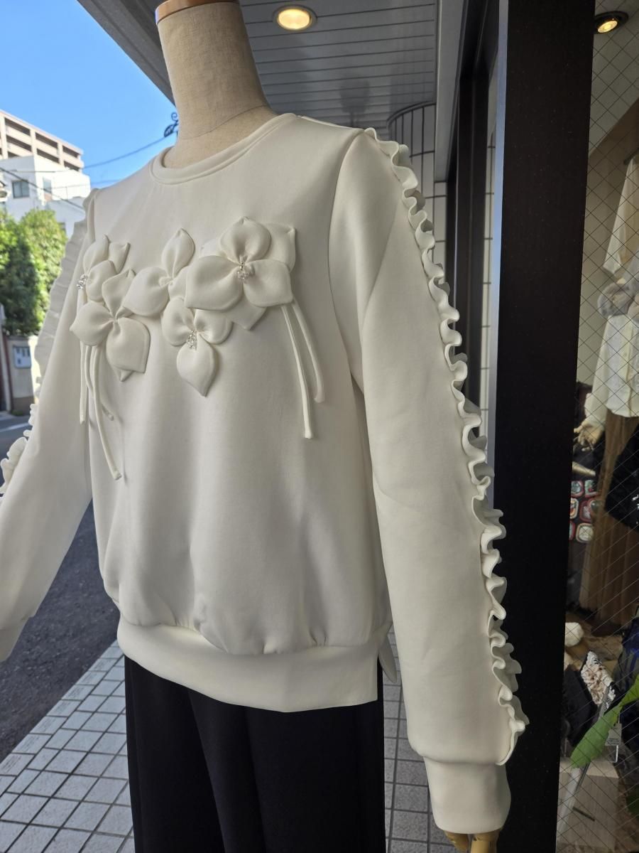 さえら ベルパーチ BelPaciチェック柄 日本製 ポテチーノ 花 さえら