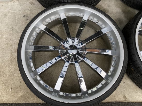 新品×中古】28インチSTARR希少9Jメッキ☆114.3/120-5穴マルチ☆ - BIG RIMS CANDY SHOP