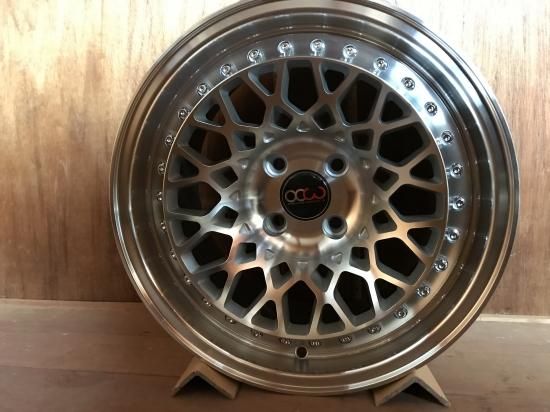 新品】15インチ8.25J飛び出しディスクスタンス系 OCWメッシュ