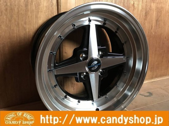 新品】15インチ8Jスタンス系 wheelegend stance PCD100 定番デザインシルバー JDMUSDM段リム - BIG RIMS  CANDY SHOP