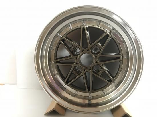 新品】15インチ8J+10深リムブロンズ 4穴114.3 エキップ - BIG