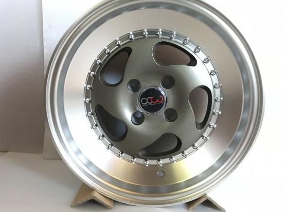 新品】業販ok☆15インチOCW☆8.5J+17深リム☆ブロンズ4穴100☆WCI