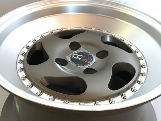 新品】業販ok☆15インチOCW☆8.5J+17深リム☆ブロンズ4穴100☆WCI
