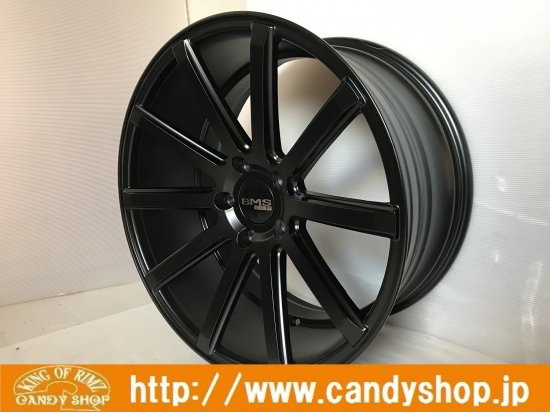 新品】1セット限定!業販OK☆19インチBMS WHEELS 9.5J☆ブラックリム無