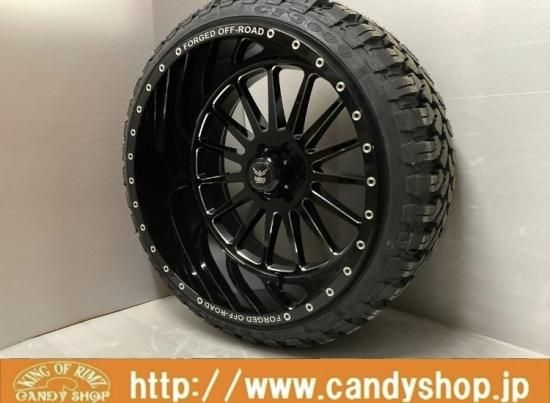 新品】激リム24インチ14J-76深リム6穴PCD139.7☆33×12.50R24FORCE