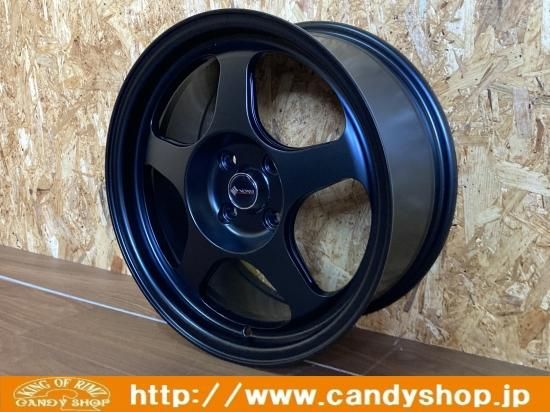 新品】業販ok!1セットのみ16インチ7J黒PCD100-4穴5本スポーク☆ - BIG RIMS CANDY SHOP