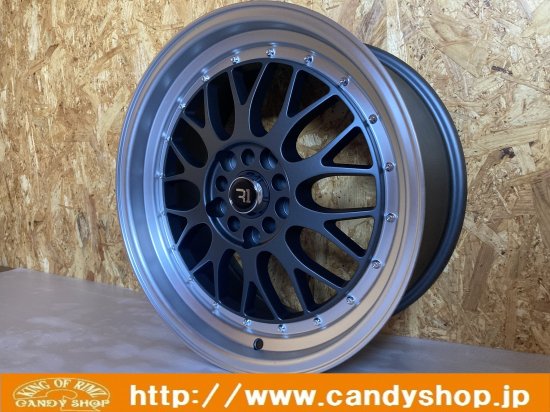 新品】業販ok☆1セット限定R1☆ユーロメッシュ17インチ7.5J☆100/114.3☆ - BIG RIMS CANDY SHOP