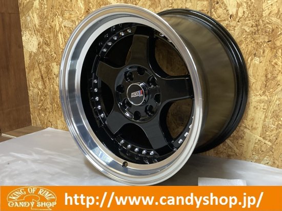 新品】深リム！9J±25☆4穴PCD100/114.3☆定番5本スポーク人気色黒☆ - BIG RIMS CANDY SHOP