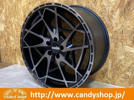 商談中】18インチradi8☆PCD100/5穴8.5J＋42☆逆ぞりコンケーブひねり大人気☆ - BIG RIMS CANDY SHOP