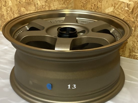 新品】１４インチ６本スポーク6J＋25☆4穴PCD100☆人気カラーブロンズ☆ - BIG RIMS CANDY SHOP