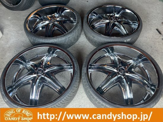 【中古美品】32インチdiablo10J★6穴139.7★305/25R32タイヤセット★ - BIG RIMS CANDY SHOP