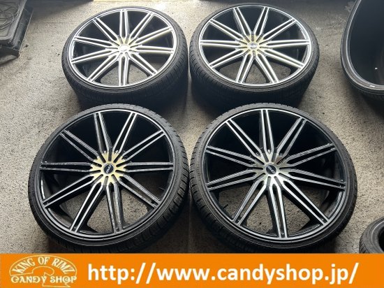 中古】24インチEVO9J☆5穴PCD114.3/120リム無☆ - BIG RIMS CANDY SHOP