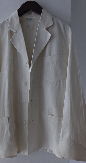 1950s Vintage Change Button Utility White Jacket ヴィンテージ