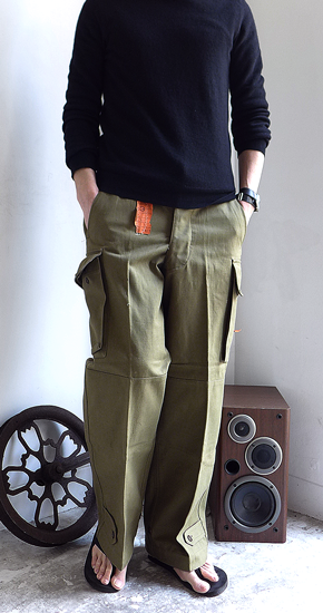 1950s Vintage French Army M-47 Trousers Dead Stock ヴィンテージ