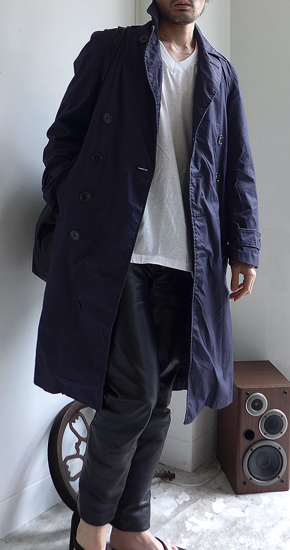 1960s Vintage U.S.NAVY Poplin Coat ヴィンテージミリタリーコート