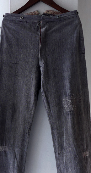 1930s Vintage French Work Herringbone Work Pant ヴィンテージ ...