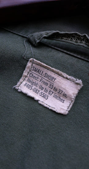 1960s Vintage U.S.Army Jungle Fatigue Jacket 2nd～3rd (S-S