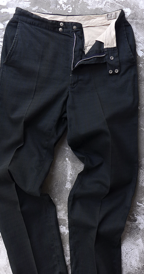 1960s Vintage Cotton Tapered Slacks ヴィンテージコットンテーパード