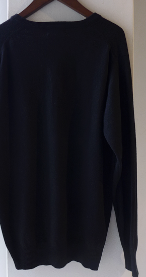 1960s Vintage Cashmere Sweater Black ヴィンテージカシミア 