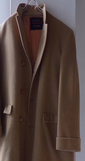 1960s Vintage Cashmere Chester Field Coat ヴィンテージカシミアチェスターコート - ANNE-TRE