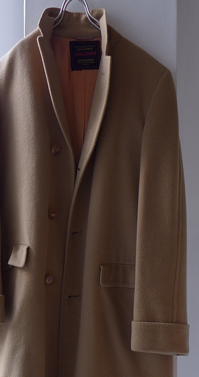 1960s Vintage Cashmere Chester Field Coat ヴィンテージカシミア 