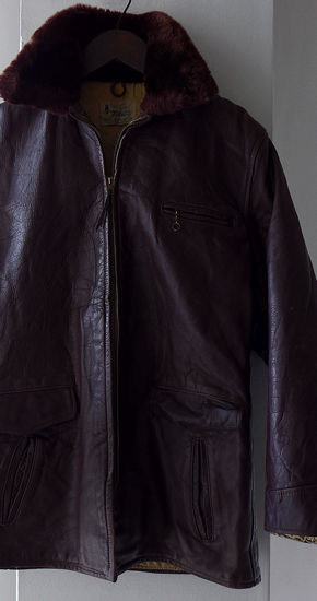 1950s Vintage Horse Hide Leather Jacket ヴィンテージホース 1950s Vintage Horse Hide Leather Jacket ヴィンテージホース