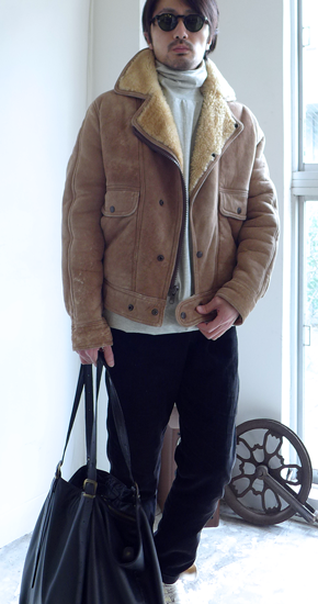 1970～80s Vintage Mouton Jacket ヴィンテージムートンジャケット ...