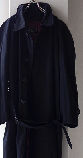 1980s Vintage Christian Dior Long Coat Black ヴィンテージ 