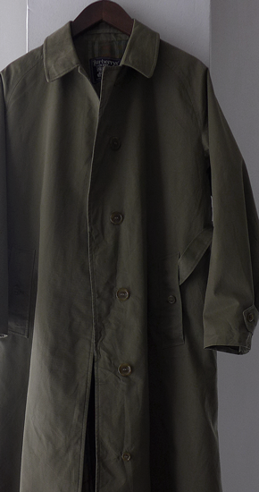 1980s Vintage Burberrys Stain Collar Coat (Balmacaan Coat) 英国製 ...
