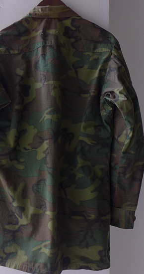 1960s Vintage U.S.ARMY ERDL Jungle Fatigue Jacket