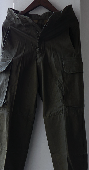 1960s Vintage French Military M-47 Trousers Dead Stock 1960s Vintage French Military M-47 Trousers Dead Stock