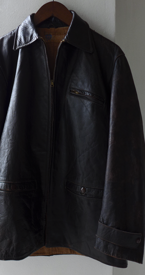 1950～60s Vintage Leather Jacket ヴィンテージレザージャケット - ANNE-TRE
