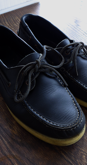 French Navy Paraboot Barth Deck Shoes フレンチネイビーパラブーツバースデッキシューズ - ANNE-TRE