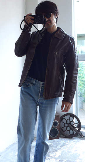 1960s Vintage Leather Jacket ヴィンテージレザージャケット - ANNE-TRE