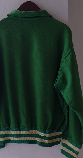 1940~50s Vintage Half Zip Wool Sport Shirt ヴィンテージ 1940~50s Vintage Half Zip Wool Sport Shirt ヴィンテージ