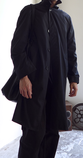 1960s Vintage Town Craft Check Stain Collar Coat