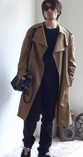 1970s Vintage Christian Dior Trench Coat Dead Stock ヴィンテージ