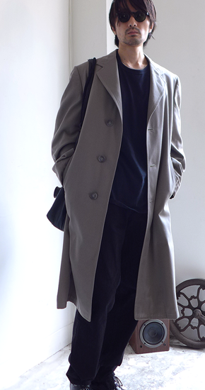 1950s Vintage Wool Gabardine Coat ヴィンテージウールギャバコート 