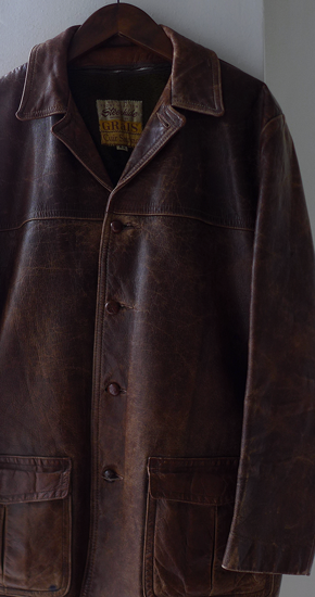 1960～70s Vintage Leather Half Coat ヴィンテージレザーハーフコート