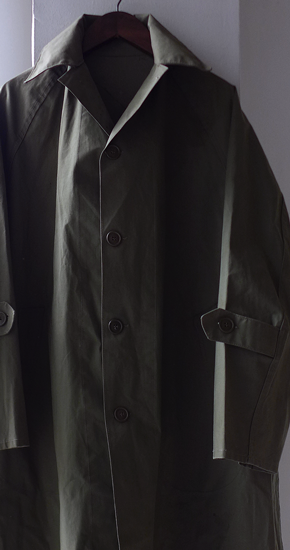 1950s Vintage German Army Rubberized Mac Coat ヴィンテージドイツ軍