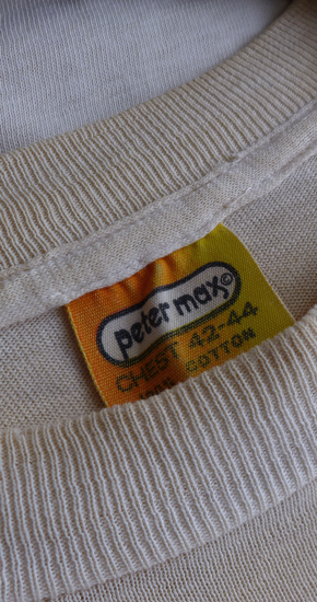 1970s Vintage Peter Max Original T-Shirt ヴィンテージピーター