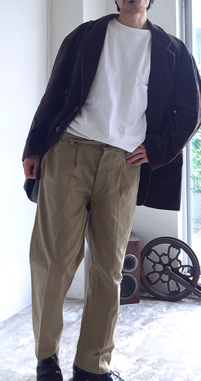 1960s Vintage Italy Army Chino Trousers ヴィンテージイタリア軍チノ