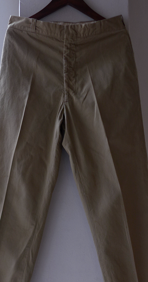 1960s Vintage U.S.ARMY Cotton Chino Trousers ヴィンテージコットン 