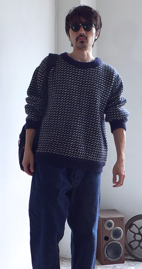 norwegian birdseye sweater