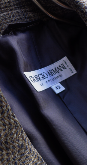 1980s Vintage Giorgio Armani Velvet Jacket ヴィンテージジョルジオ